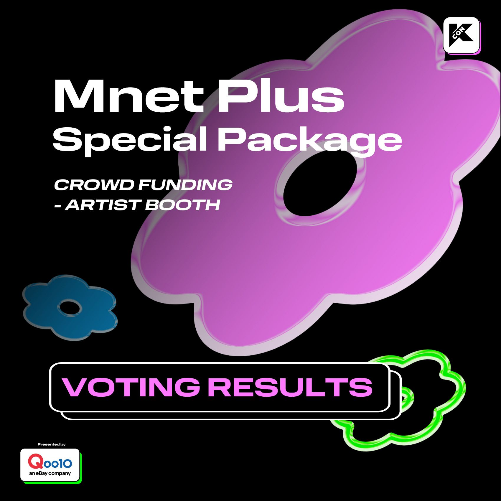 Plus Special Package Crowd Funding Artist Booth Information KCON